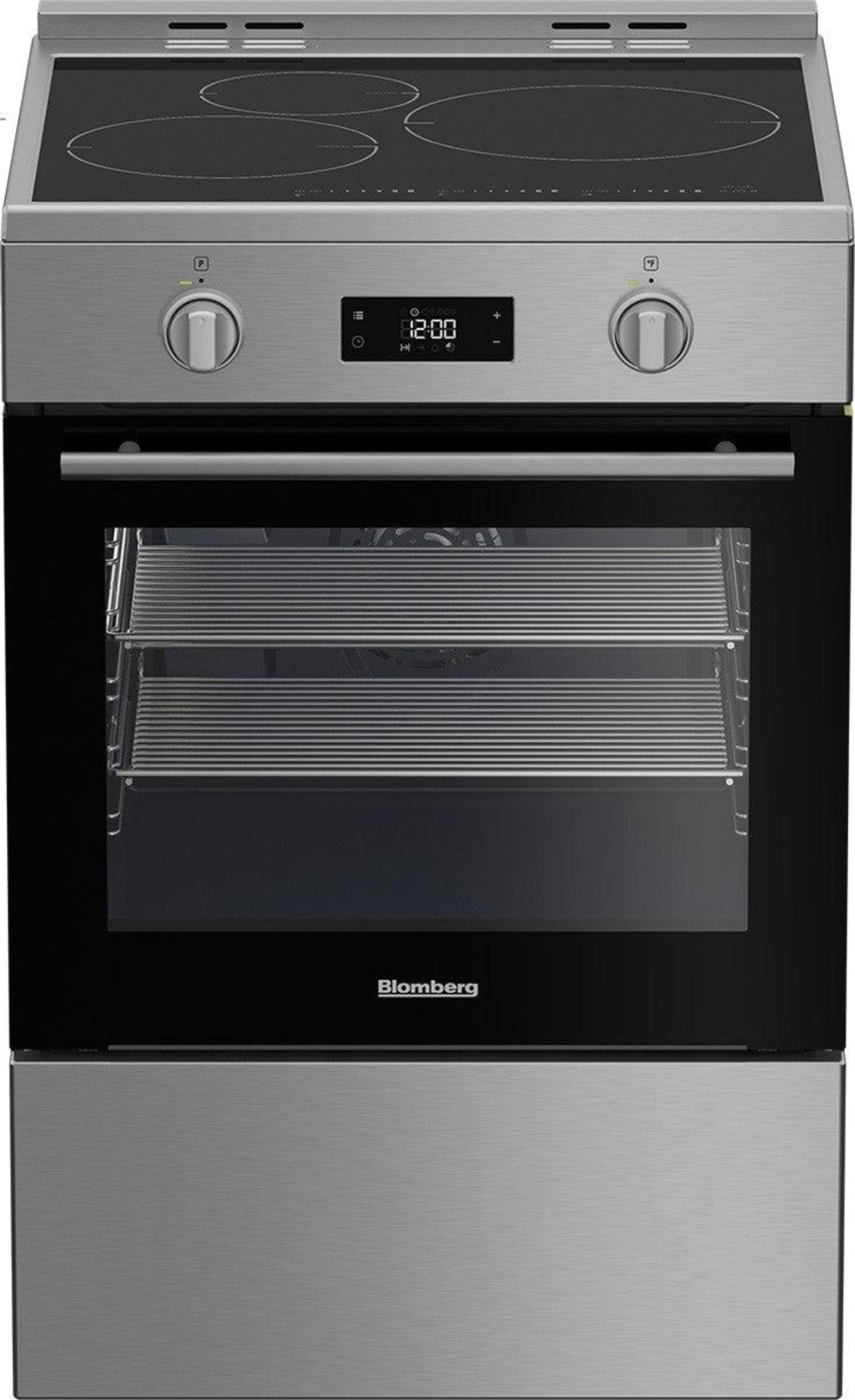 BLOMBERG APPLIANCES BIRU24102SS 24" Free-Standing Induction Slide-In Range, True Convection in Stainless Steel - BIRU24102SS