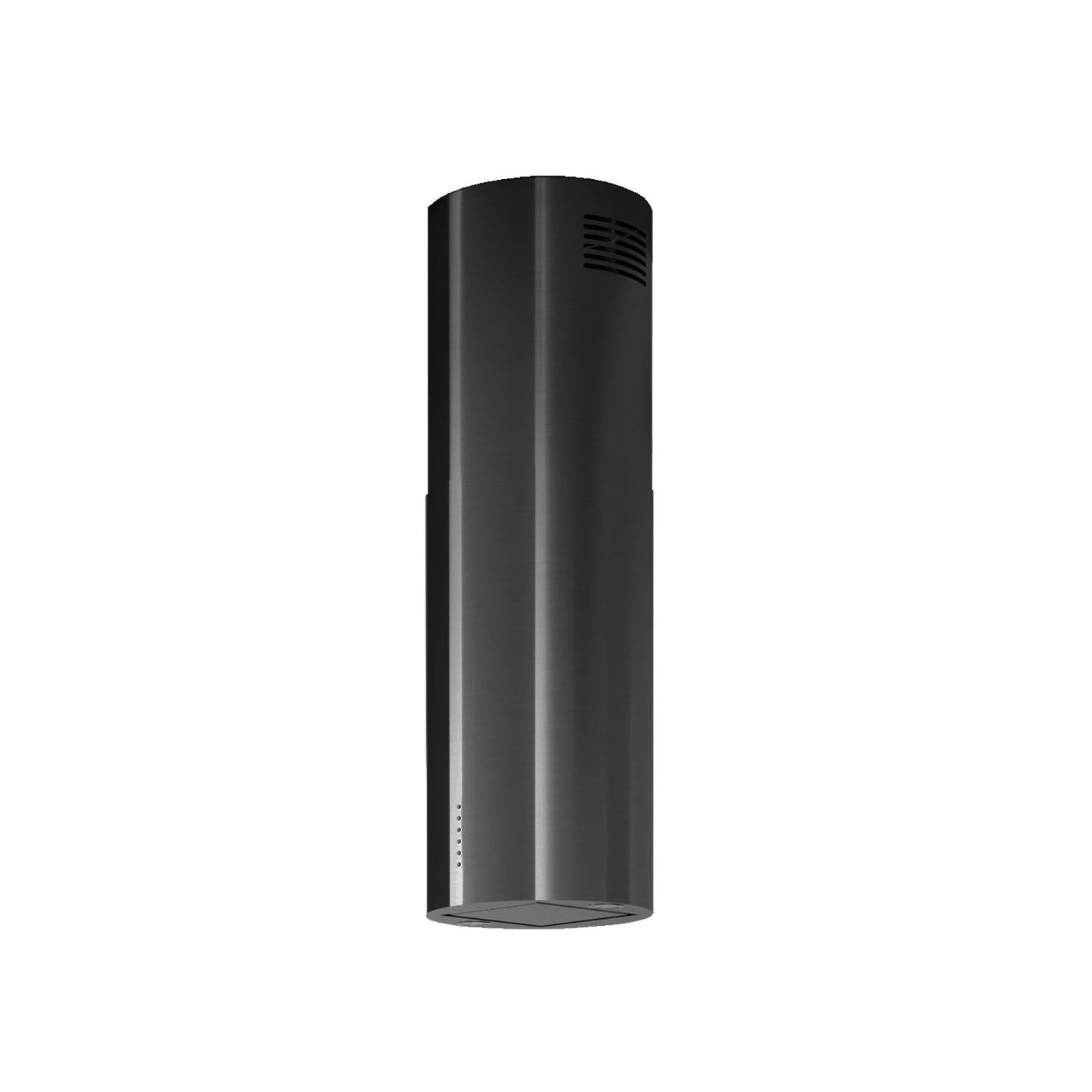 XO APPLIANCE XOCYLI16BC 600/395 CFM Designer Cylinder Island Black - XOCYLI16BC
