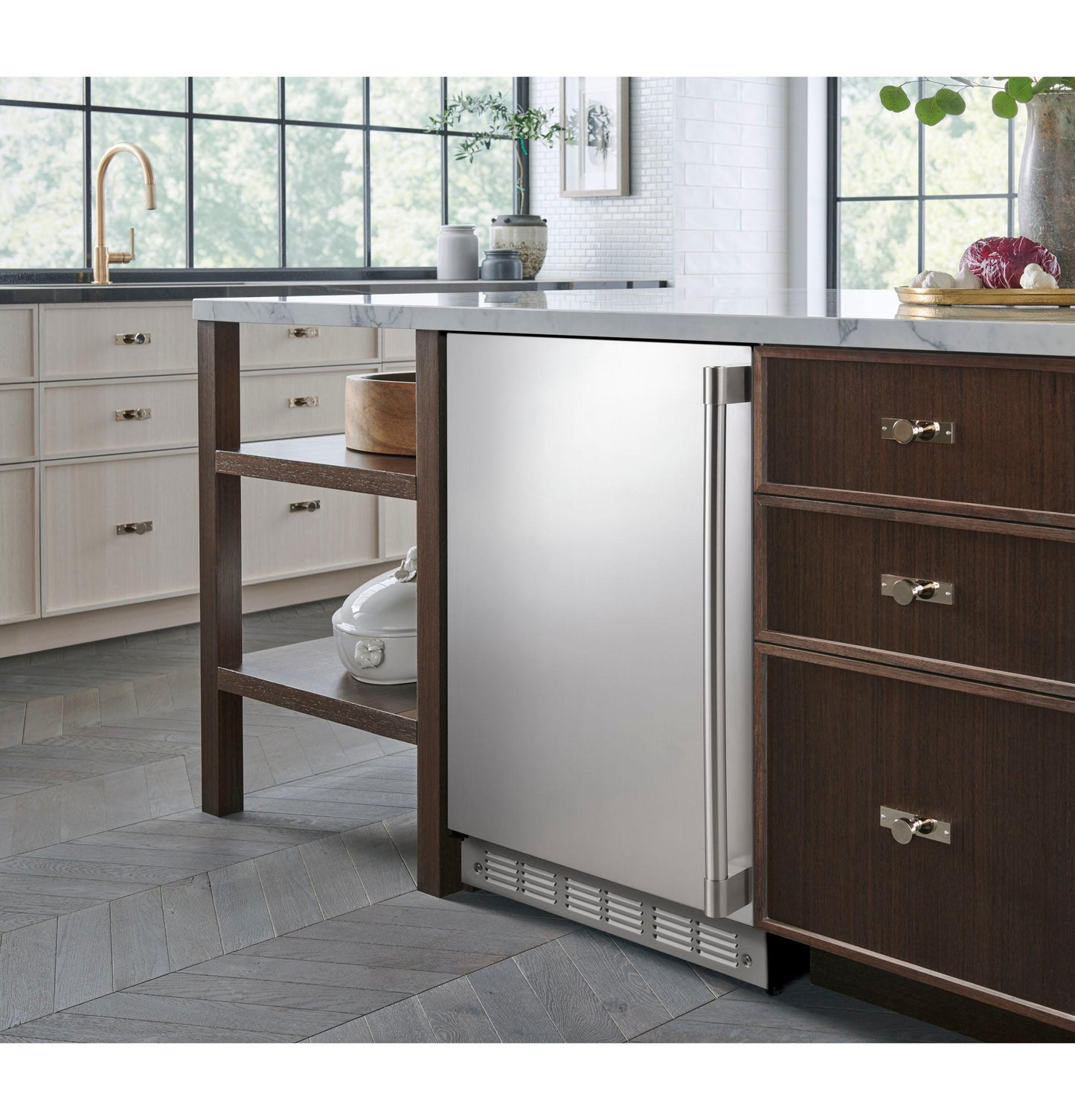 MONOGRAM Monogram 24" Fresh-Food Refrigerator in Stainless Steel - ZIFS240NSS
