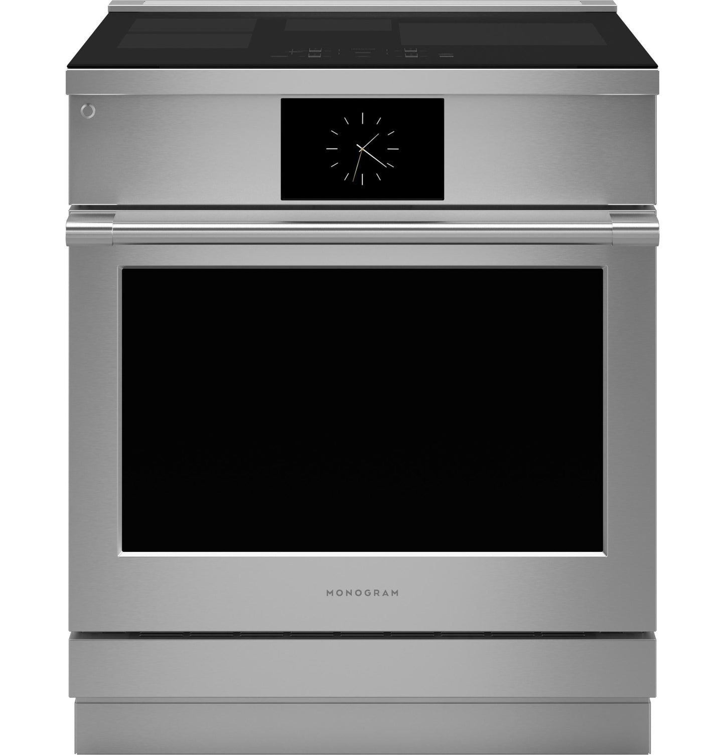 MONOGRAM Monogram 30" Induction Professional Range with 4 elements in Stainless Steel - ZHP304ETVSS