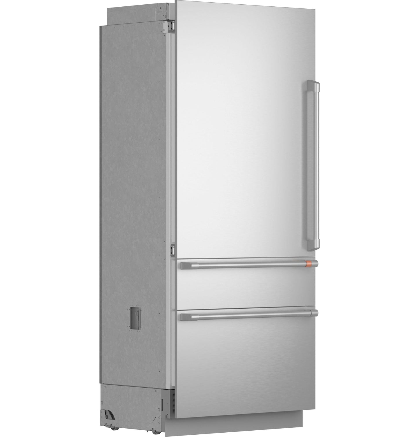 CAFE 36" Integrated Bottom-Freezer Refrigerator in Stainless Steel - CIC36LP2VS1