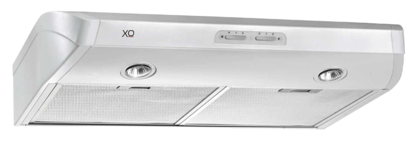 XO APPLIANCE XOE30W 30" 350 CFM Under Cabinet Range Hood White - XOE30W
