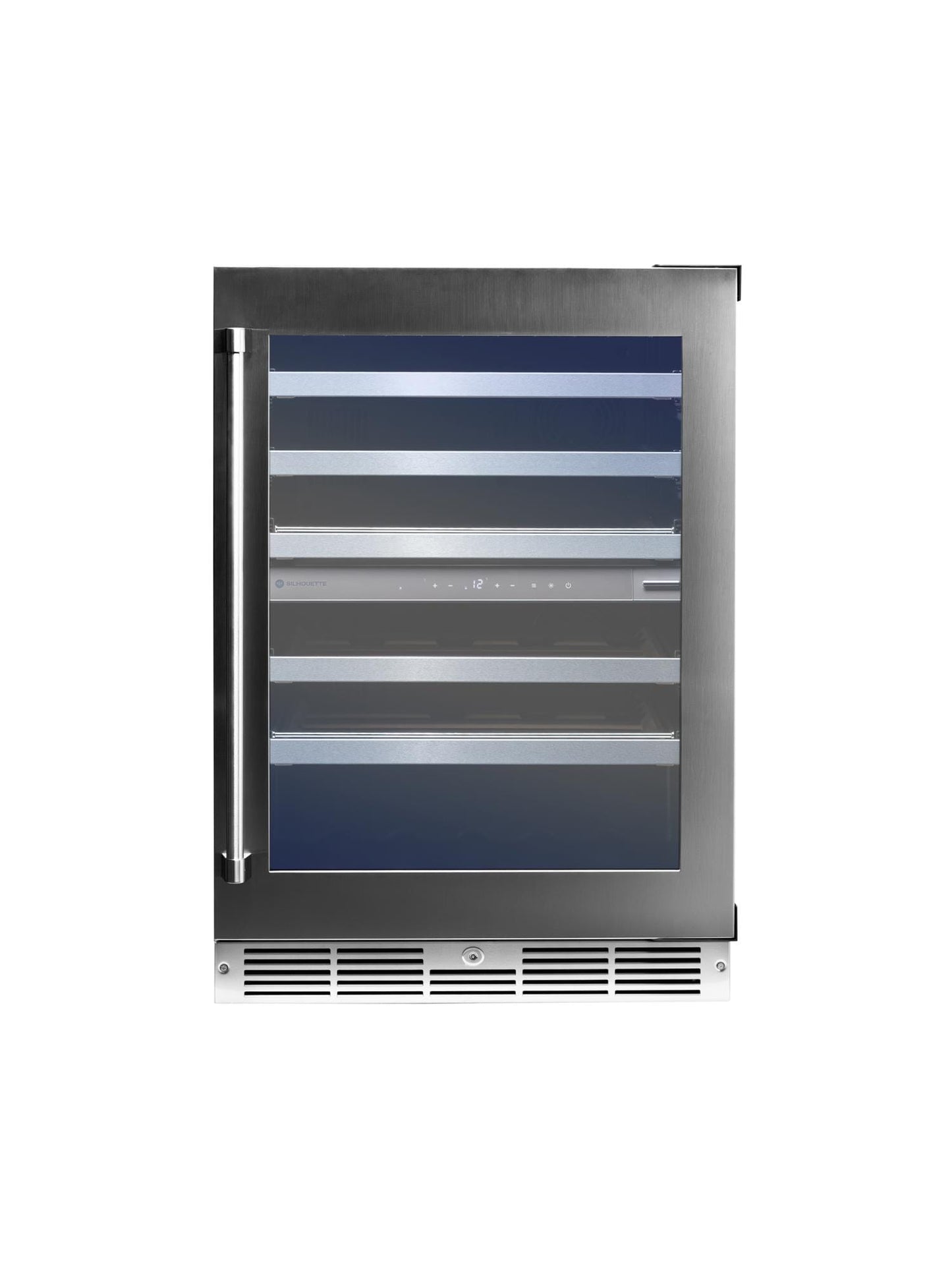 SILHOUETTE Silhouette Pro Gen 3 - 24" Built-in Wine Cellar in Stainless Steel - SPRWC052D3SS