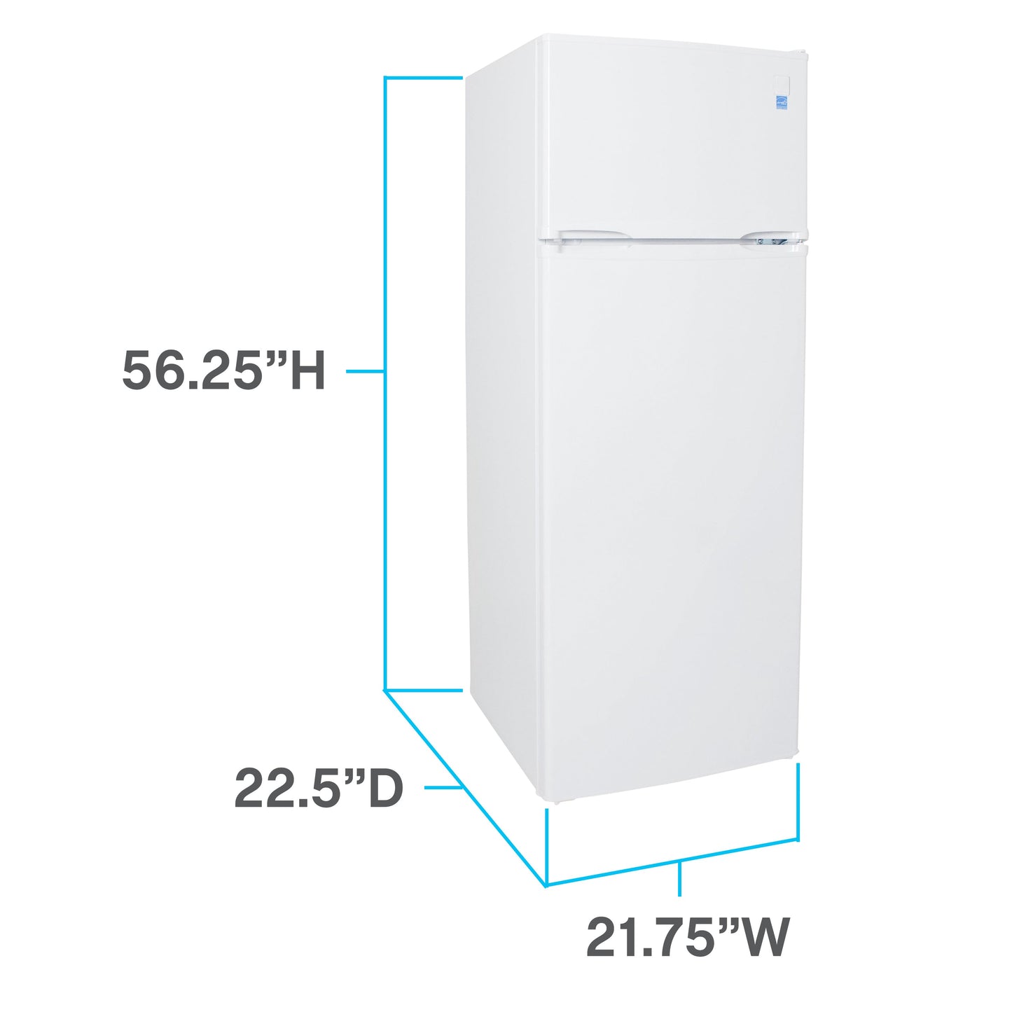 Avanti Apartment Refrigerator, 7.3 cu. ft - RA730B0W