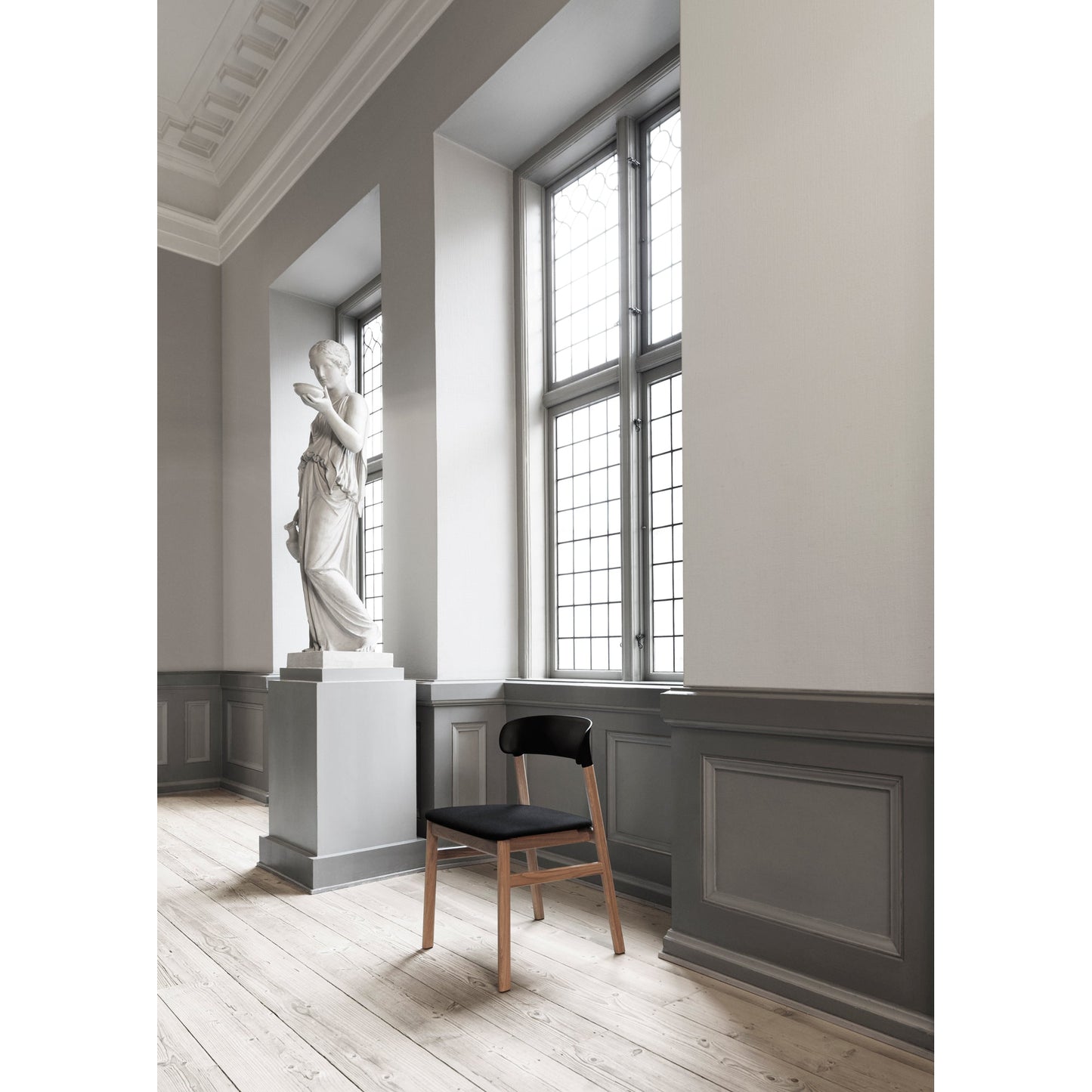 Normann Copenhagen Herit Chair - Smoked Oak - Set of 2 - 1401005 (qty 2)