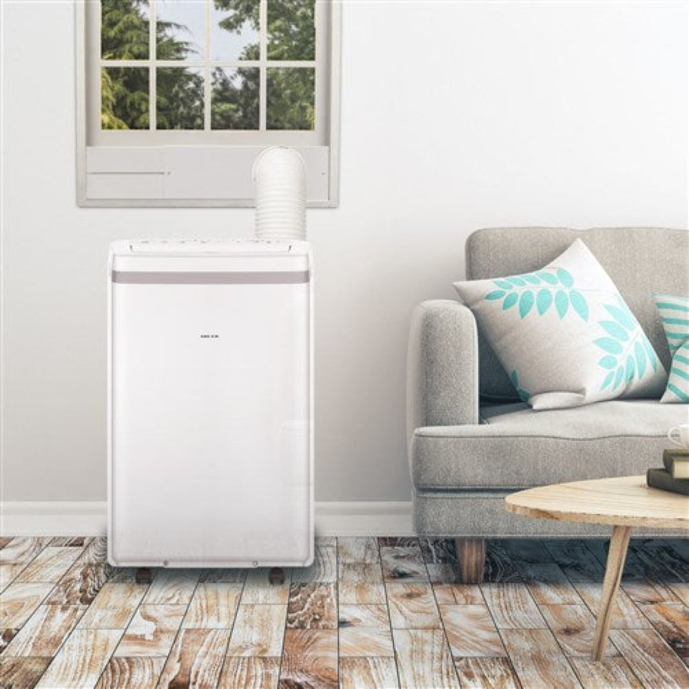 Amana - 8000 BTU Portable Air Conditioner - white - MF-08KC