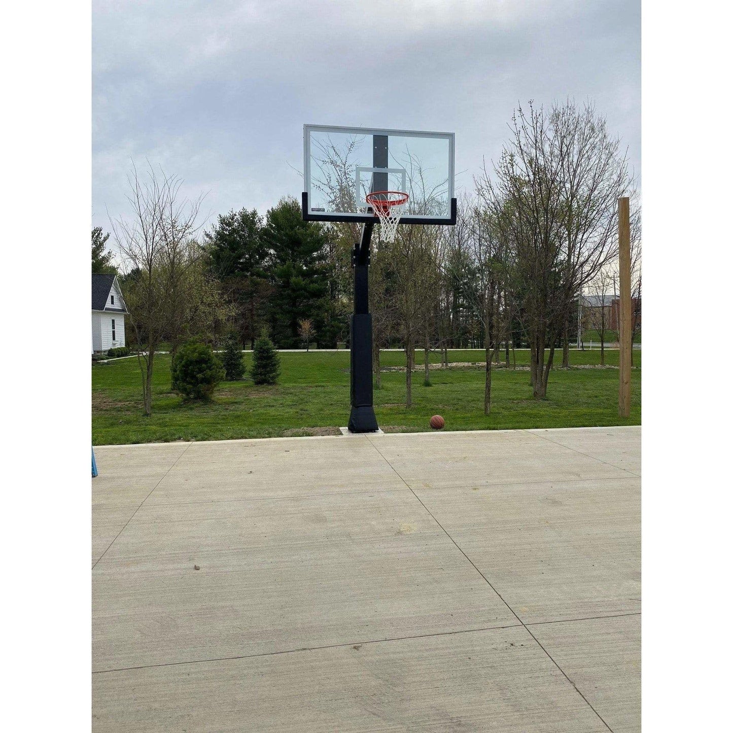 Ironclad Highlight Hoops 42"x72" Fixed Height In-Ground Basketball Hoop HIL664-XXL