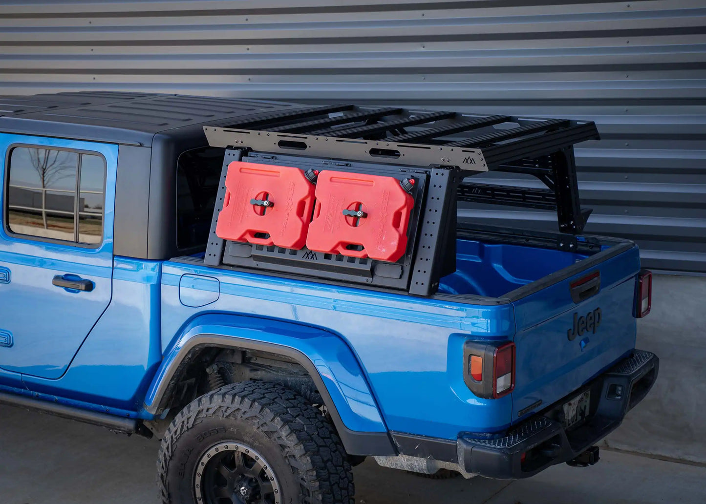Backwoods Adventure Jeep Gladiator Bed Rack - DRIFTR Topper (Add-on) - BWTT4B-9850-JT