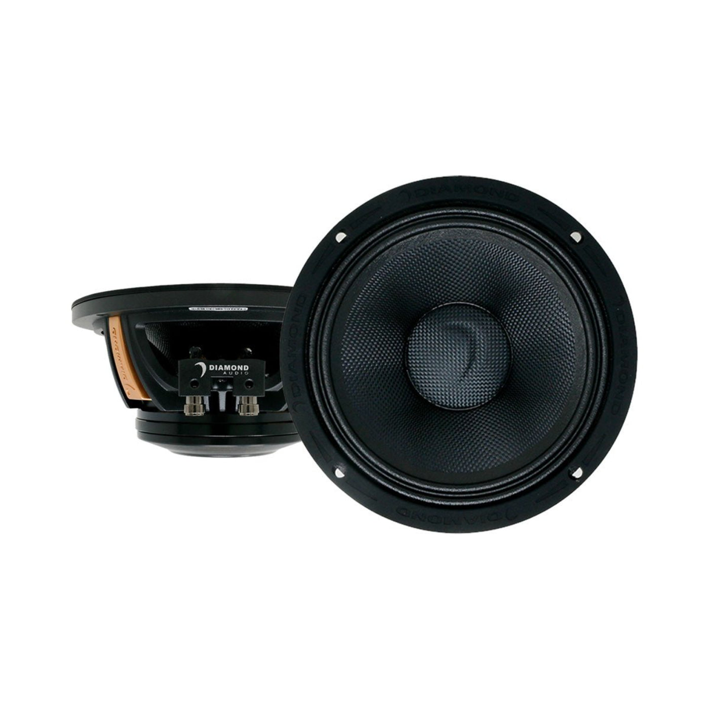 Diamond Audio 6.5″ MSNEO Series High Output Neo Midrange Speakers (4Ω) - MS65NEO