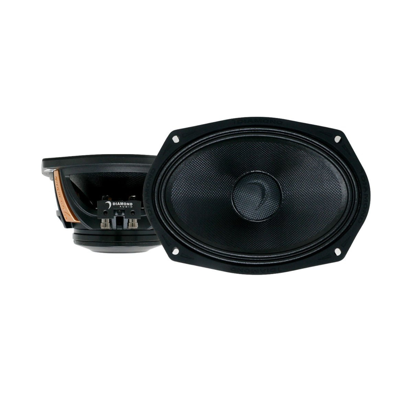Diamond Audio 6"x 9" MSNEO Series High Output Neo Midrange Speakers (4Ω) - MS69NEO