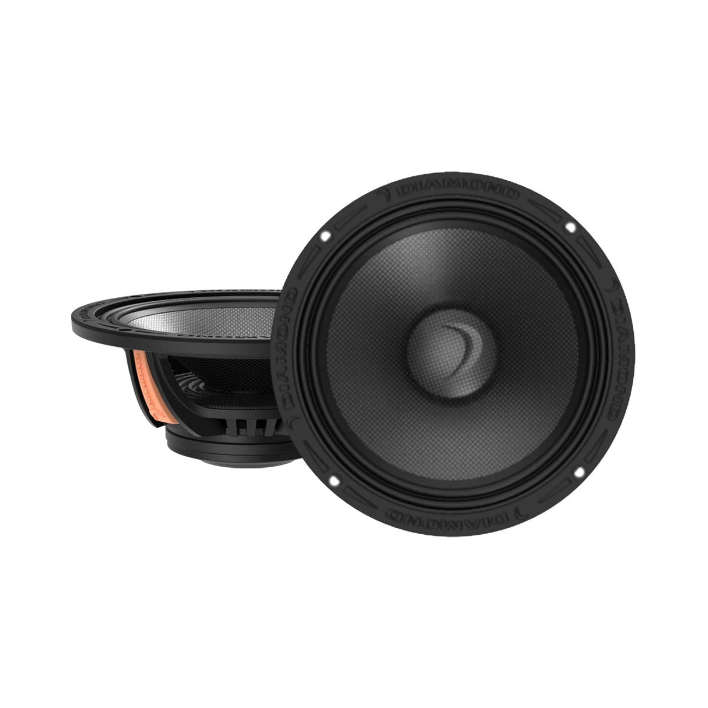 Diamond Audio 8" MSNEO Series High Output Mid Bass Speakers (2Ω) - MSMB82NEO