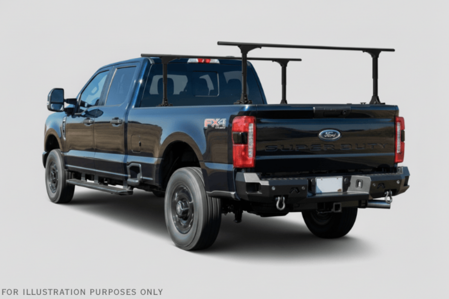 2023 Ford F250 Superduty Overland Adventure Kit - Fab Fours + Warn Winch + Truxedo Rack + ARB Rooftop Tent