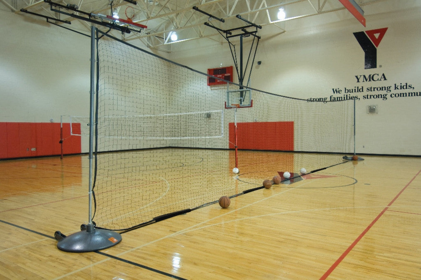 Bison Portable Divider Net System - DN1250BI