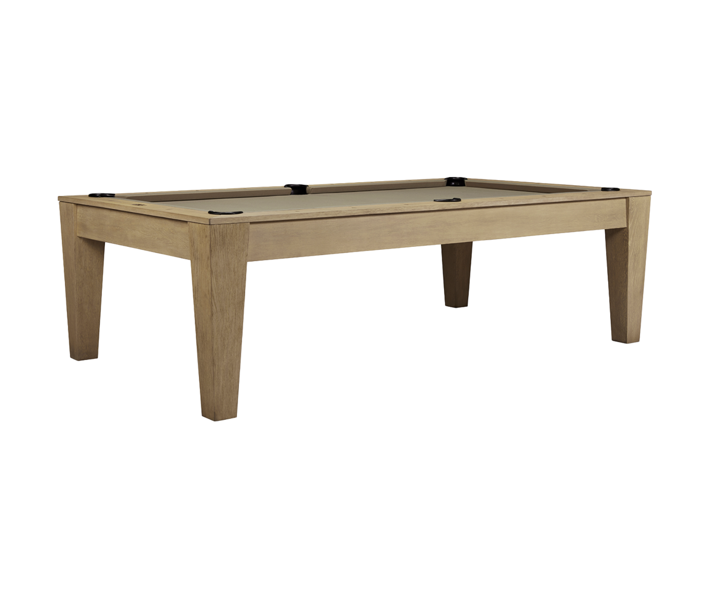 American Heritage Port Royal 8 Foot Billiard Table (White Oak) - PTPR8WO-PRL8-POOLTABLE