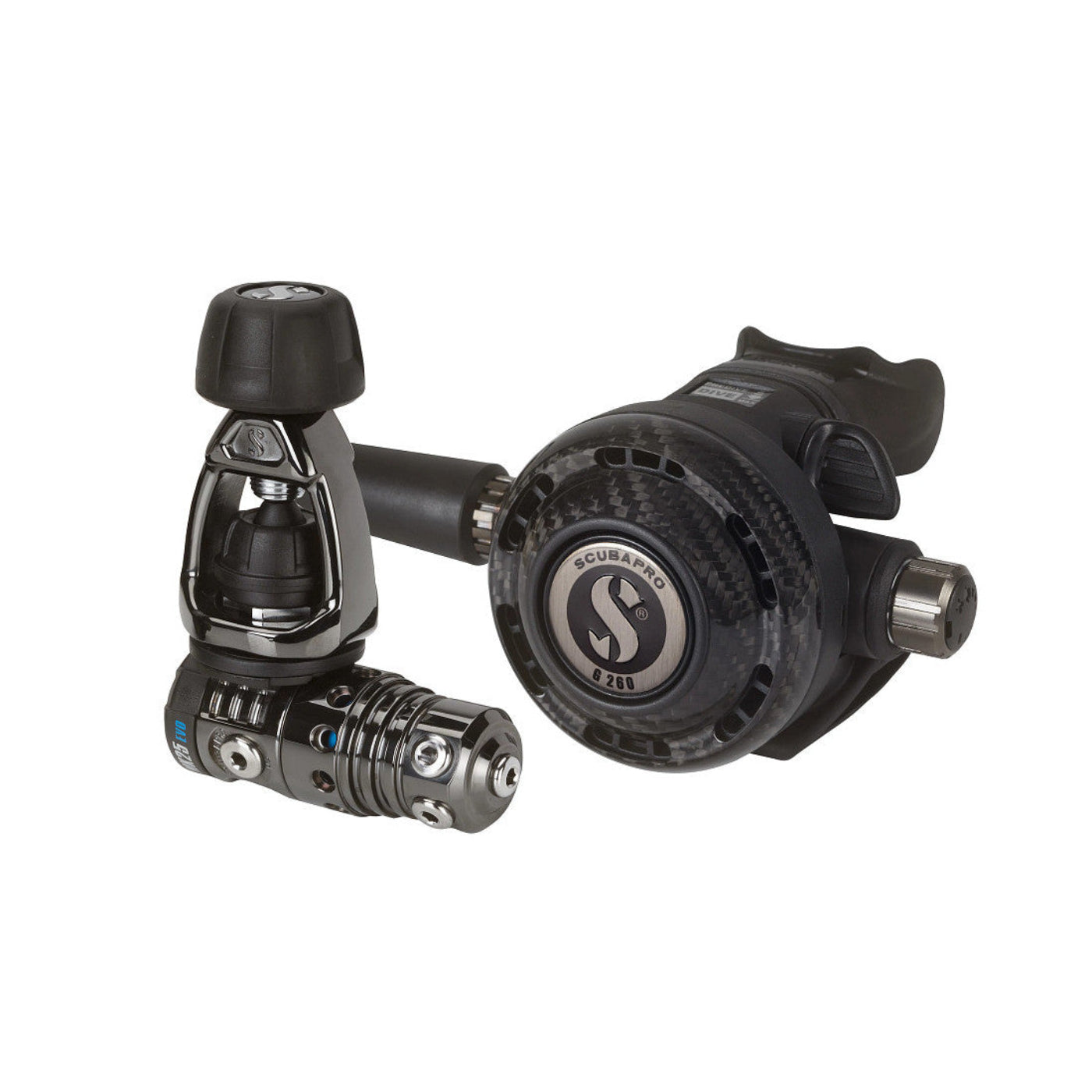 Scubapro MK25 EVO BT/ G260 Carbon BT Diving Regulator - REG387 INT