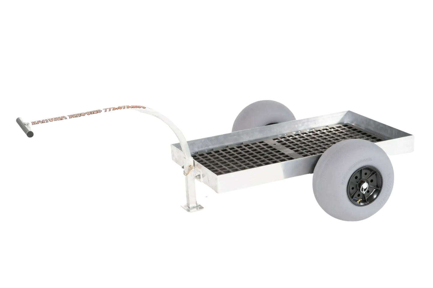 Alumacart 2-Wheel UV Deck Wagon With Balloon Beach Tires New - ALUM301