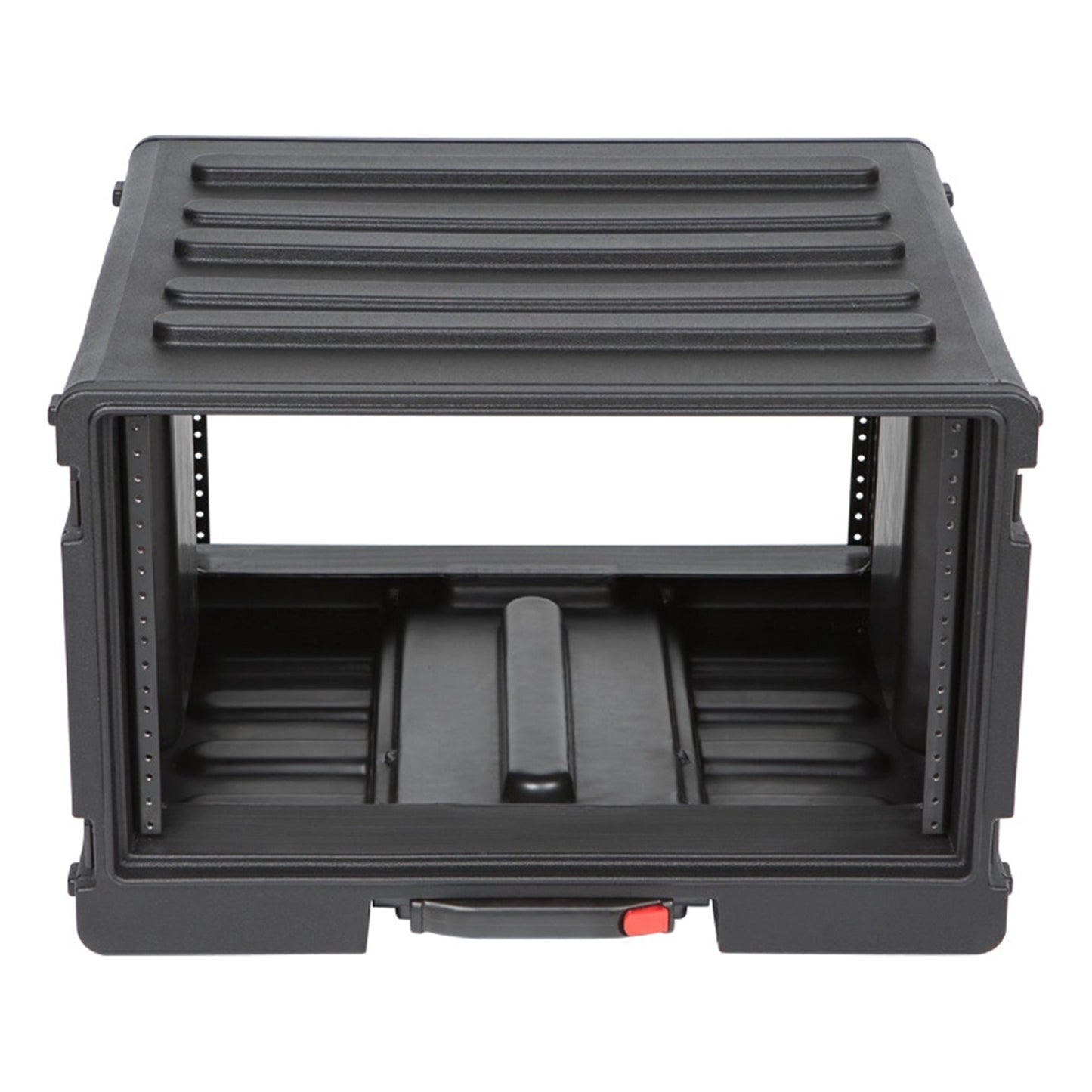 SKB 6U rSeries Rolling Rack with Integrated Back Wheels and 1-Touch Pull Handle - 420634