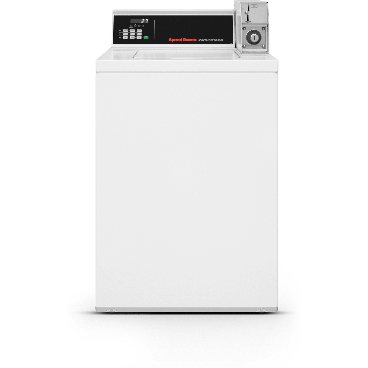 Speed Queen TV6000WN Top Load Washer for Coin Drop White