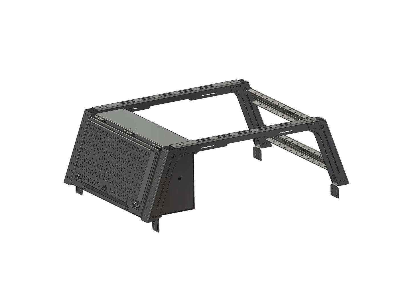 Backwoods Adventure Toyota Tacoma Bed Rack Storage Bundle Deal - BWBU-TA02
