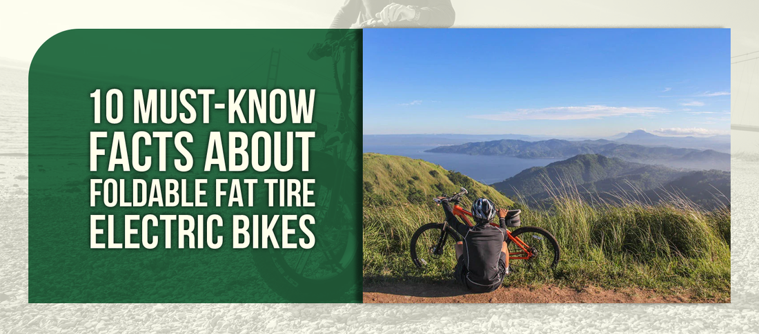 10 Must-Know Facts About Foldable Fat Tire Electric Bikes