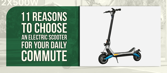 11 Reasons to Choose an Electric Scooter for Your Daily Commute