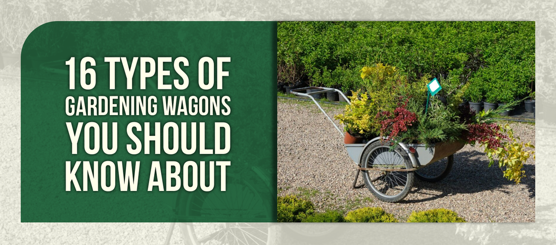 16 Types of Gardening Wagons You Should Know About