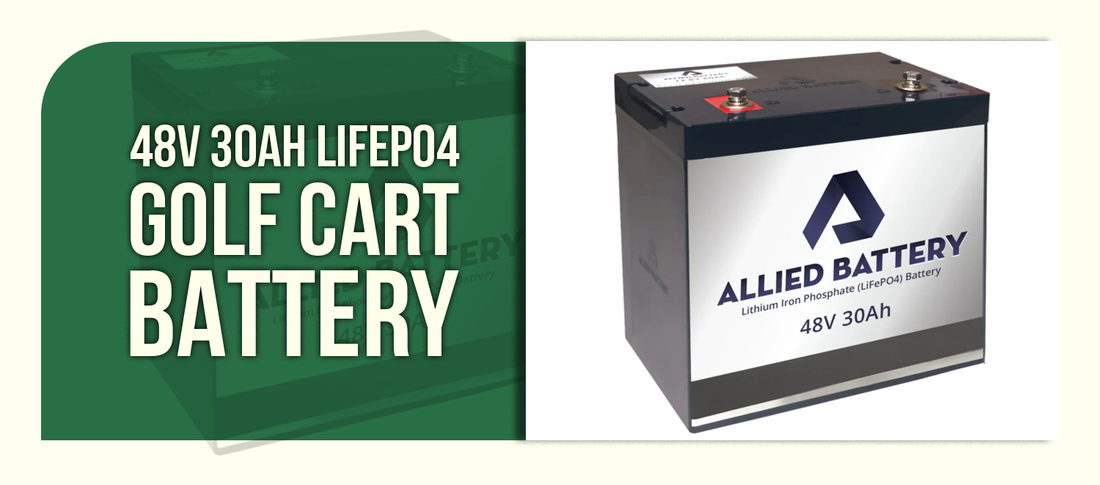 48V 30Ah LiFePO4 Golf Cart Battery