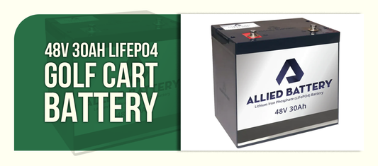 48V 30Ah LiFePO4 Golf Cart Battery