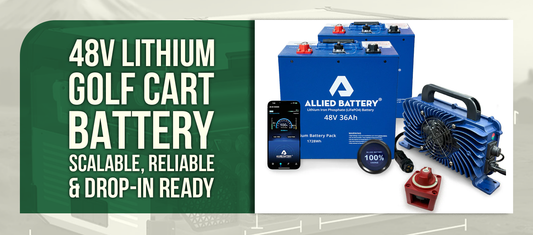 48V Lithium Golf Cart Battery — Scalable, Reliable & Drop-In Ready