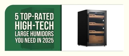 5 Top-Rated High-Tech Large Humidors You Need in 2025