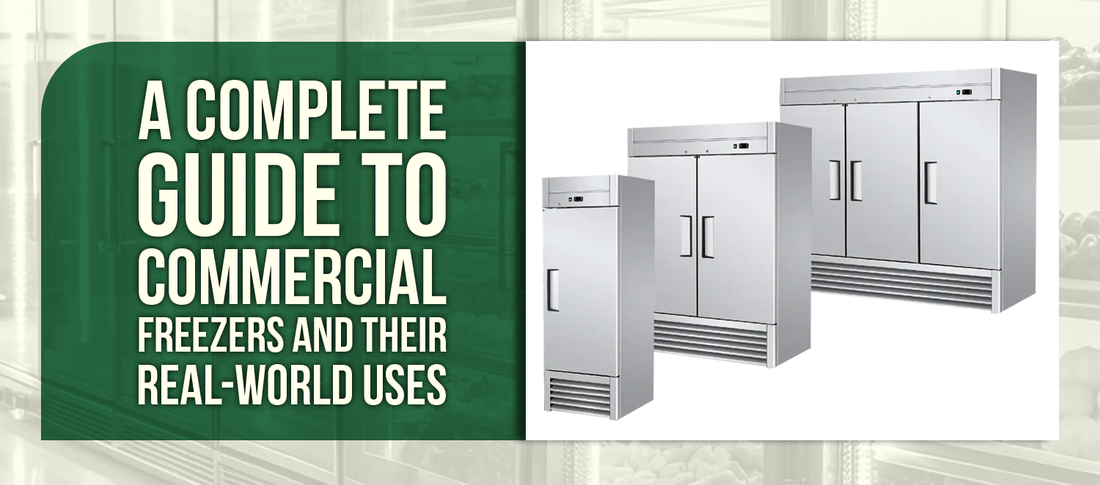 A Complete Guide to Commercial Freezers and Their Real-World Uses