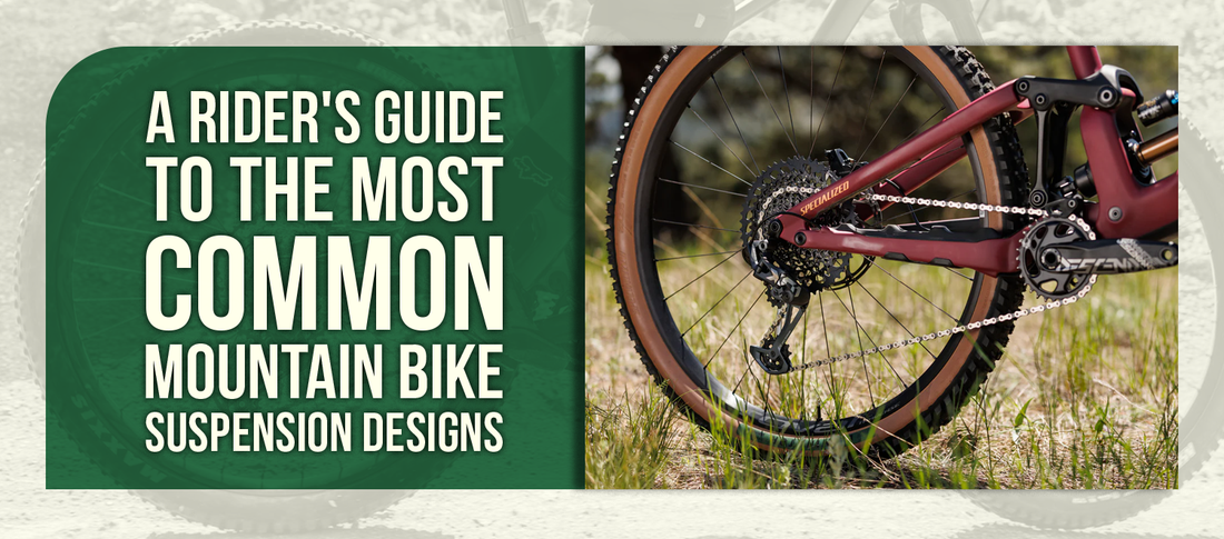 A Rider's Guide to the Most Common Mountain Bike Suspension Designs