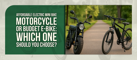 Affordable Electric Mini Bike Motorcycle or Budget E-Bike: Which One Should You Choose?