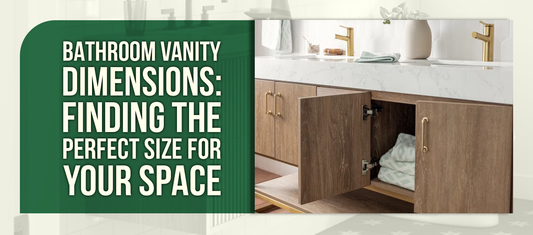 Bathroom Vanity Dimensions: Finding the Perfect Size for Your Space
