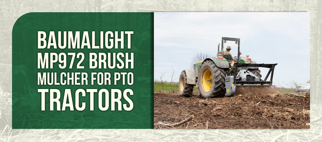 Baumalight MP972 Brush Mulcher for PTO Tractors