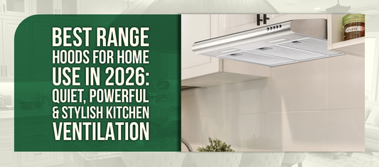 Best Range Hoods for Home Use in 2026: Quiet, Powerful & Stylish Kitchen Ventilation