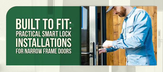 Built to Fit: Practical Smart Lock Installations for Narrow Frame Doors