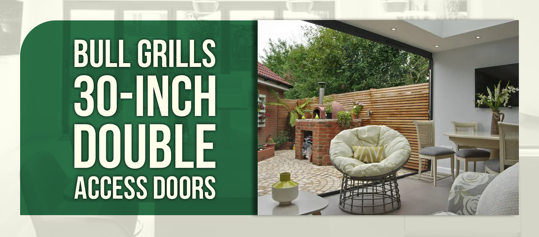 Bull Grills 30-Inch Double Access Doors