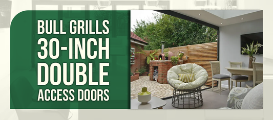 Bull Grills 30-Inch Double Access Doors