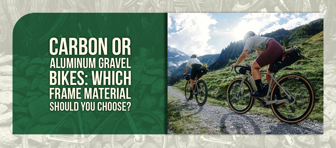 Carbon or Aluminum Gravel Bikes: Which Frame Material Should You Choose?