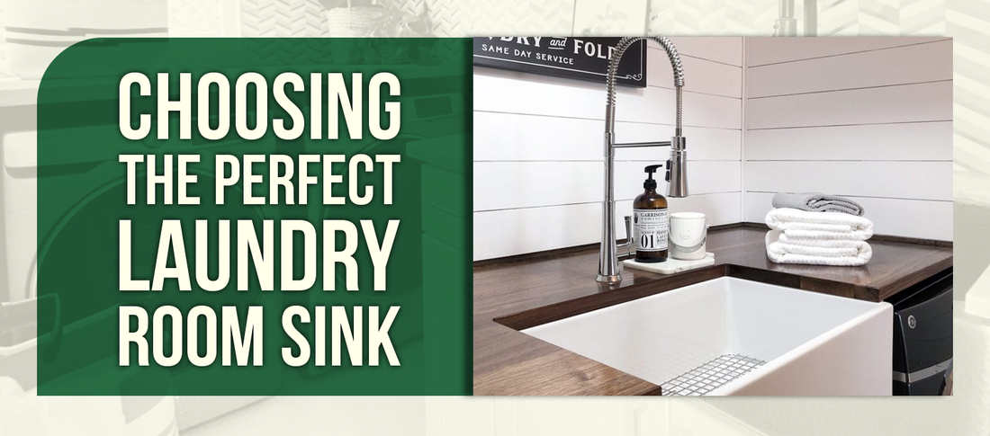 Choosing The Perfect Laundry Room Sink