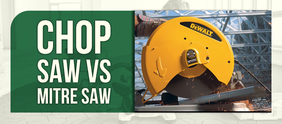 Chop Saw vs Mitre Saw