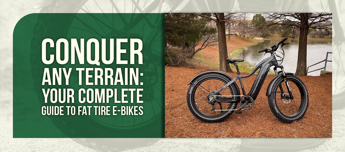 Conquer Any Terrain: Your Complete Guide to Fat Tire E-Bikes