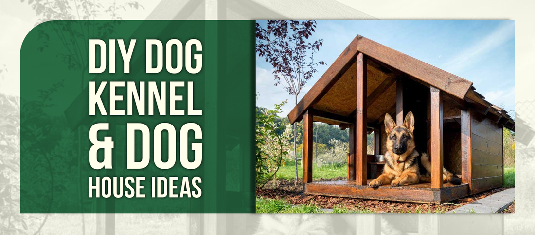 DIY Dog Kennel & Dog House Ideas