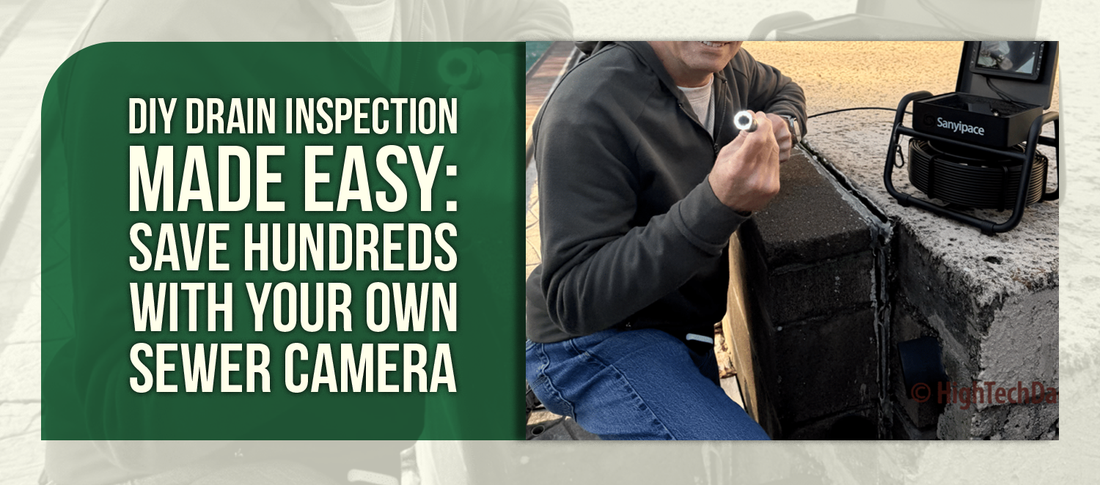 DIY Drain Inspection Made Easy: Save Hundreds with Your Own Sewer Camera