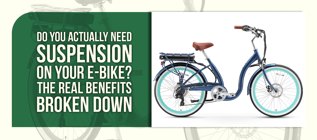 Do You Actually Need Suspension on Your E-Bike? The Real Benefits Broken Down