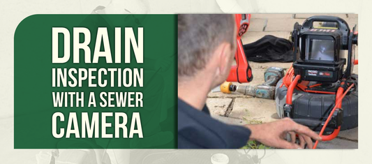 Drain Inspection with a Sewer Camera