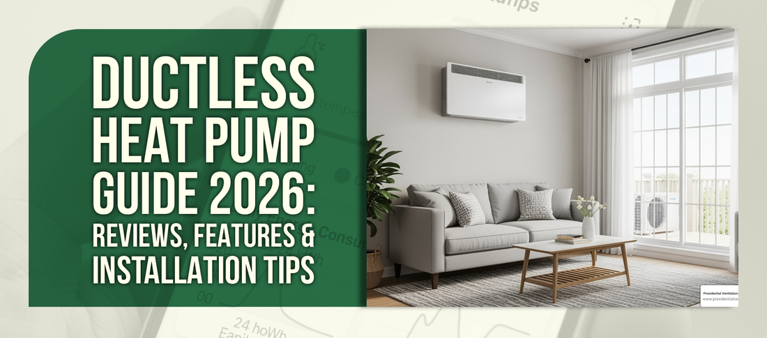 Ductless Heat Pump Guide 2026: Reviews, Features & Installation Tips