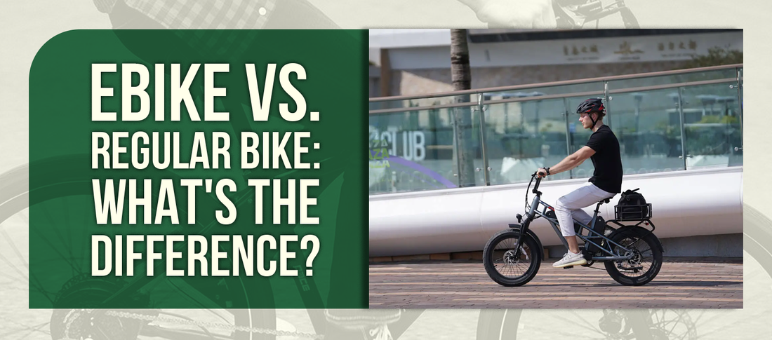 Ebike vs. Regular Bike: What's the Difference?