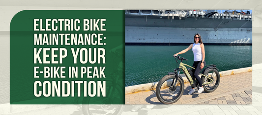 Electric Bike Maintenance: Keep Your E-Bike in Peak Condition